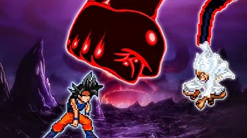 Goku TP V3.5 OP (all form) VS Wano Luffy V4 OP (all form) in Jump Force Mugen