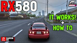 RX580 4GB + Ryzen 5 7600 - Forza Horizon 6 • 1080p Multiple Settings Tested (It Works!)