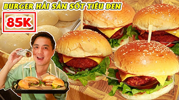Cực Chất Burger Hải Sản 85K Núp Hẻm Của Ông Chủ Bán Món Âu Giá Việt Thích Chơi Bột Làm Thủ Công