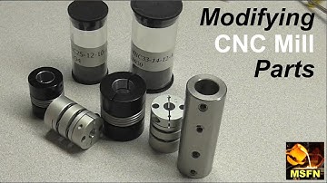 Modifying/Machining CNC Mill Parts on The Atlas Lathe - MSFN