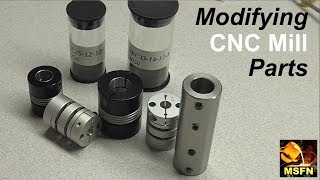 Modifying/Machining CNC Mill Parts on The Atlas Lathe - MSFN