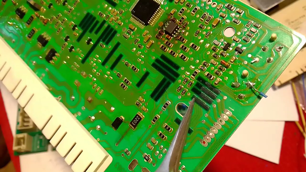 Перемычки на блоках управления бытовой техники. Часть 1.