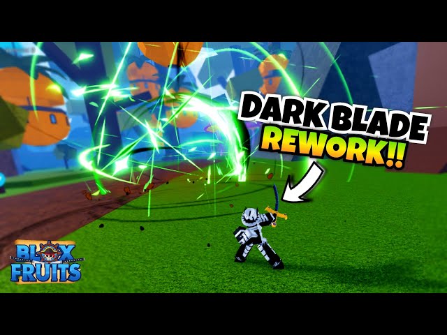 CORRE!! NOVO CÓDIGO DA DARK BLADE REWORK NO BLOX FRUITS - ROBLOX 