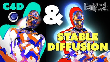 How to Use Stable Diffusion with Cinema 4D img2img Video Input Tutorial Preview