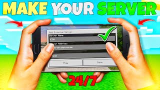 How to Make Server in Minecraft Pocket Edition | Minecraft Server Kaise Banaen screenshot 5