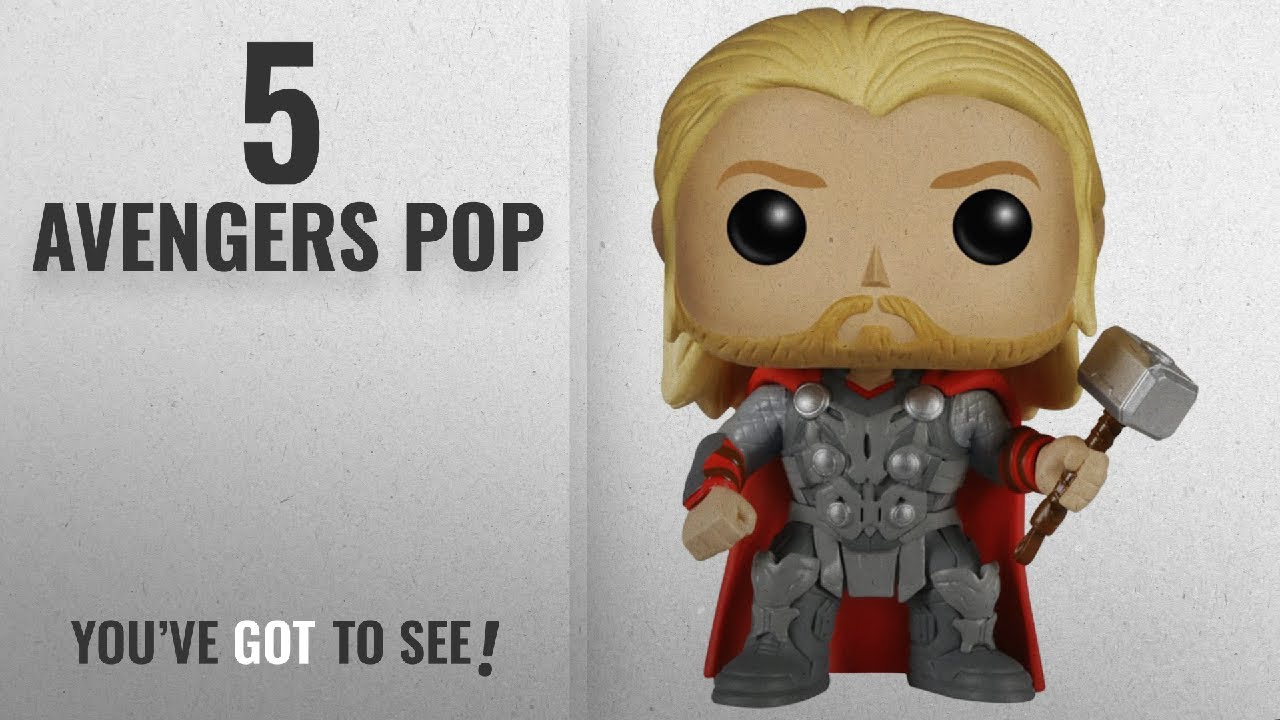 Top 10 Avengers Pop [2018]: Funko Marvel: Avengers 2 - Thor Bobble Head Action Figure games people play