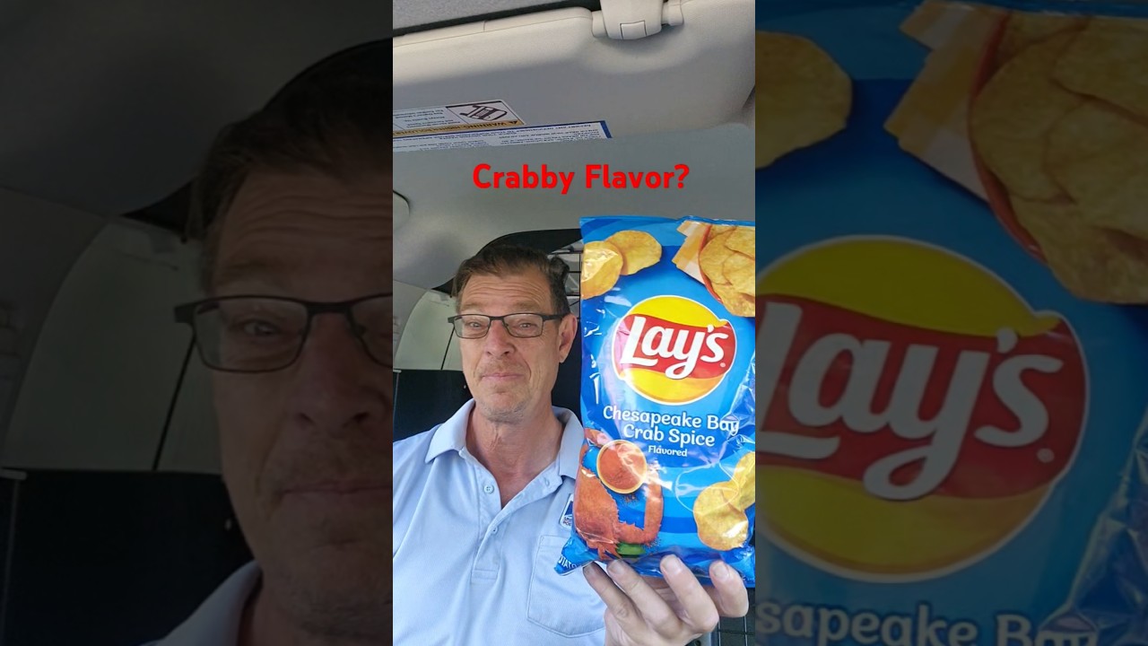 Lay's USA Regional Flavor ▪︎ Chesapeake Bay Crab Spice!  🦀 🦀 🦀