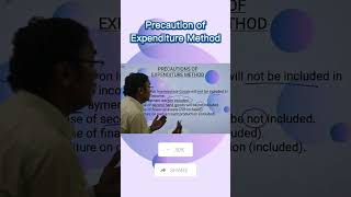 Precaution of Expenditure Method Made Easy for Students #economics #fyp #explore #explorepage #like