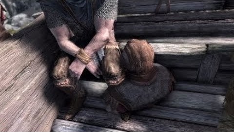 The beginning of skyrim