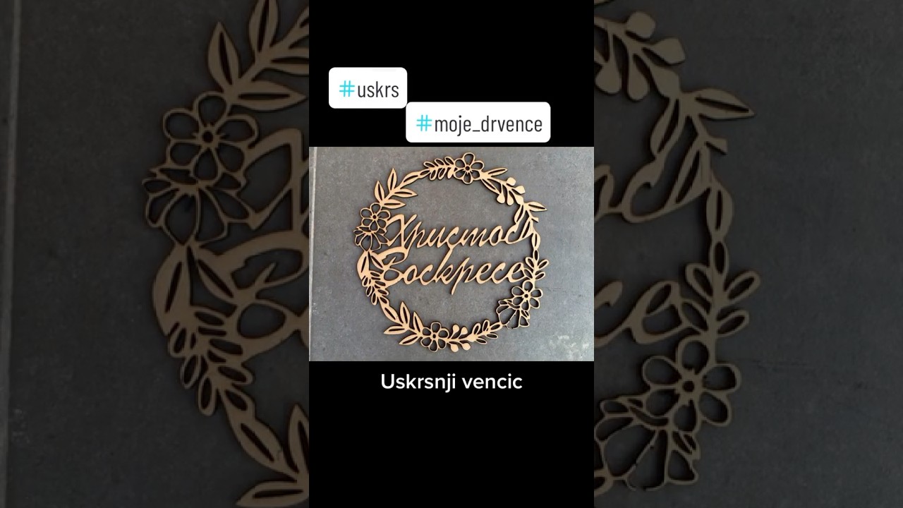 Prelep drveni venac za Uskrs – prirodna dekoracija koja osvaja na prvi pogled!