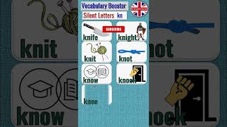 Kn Silent Letters Pronunciation Difficult Words Learn English