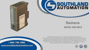 Siemens 6ES5-431-8MC11 Digital Input 115V AC S5 Series 8PT