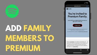 How to Add Family Members to Spotify Premium Account!