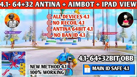 BGMI MAGIC BULLET CONFIG 4.1 | BGMI NO RECOIL CONFIG 4.1 | BGMI 4.1 NO RECOIL OBB | BGMI NO RECOIL