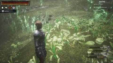 Conan thrall behind green wall