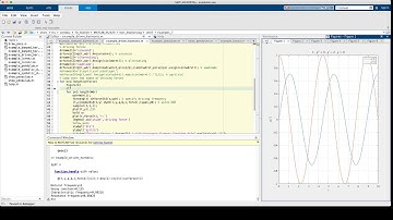 Matlab video 15: numerical solution of ODEs (2/3)