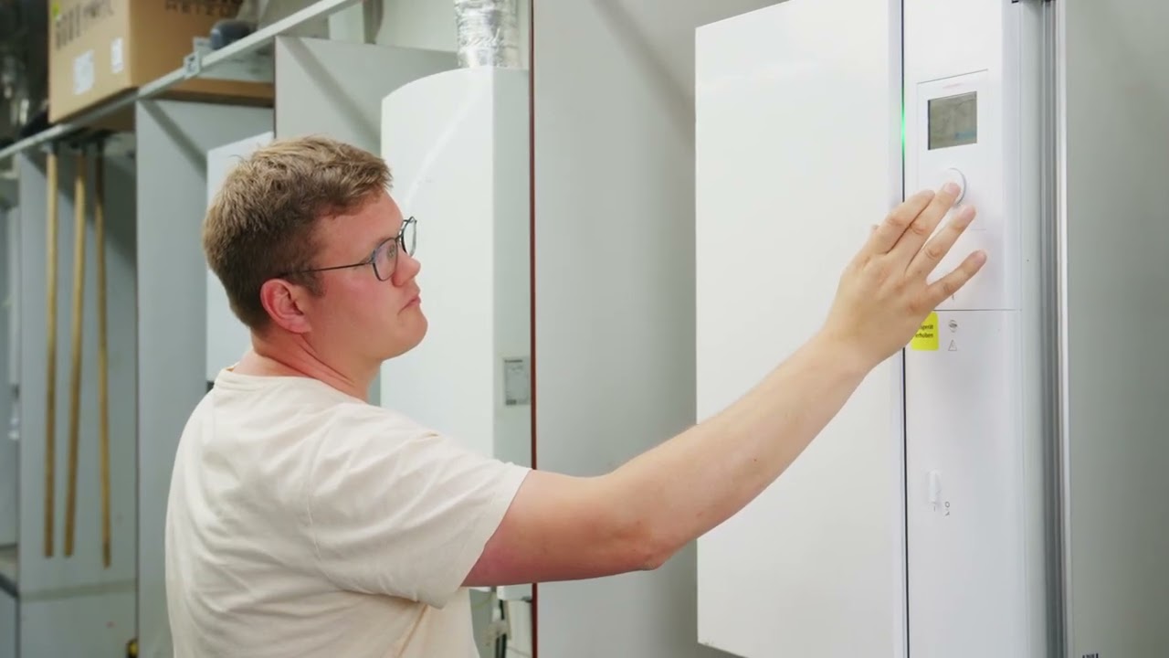 Einstellung der Heizkurve bei Weishaupt WTC GB 15 B mit der Regeleinheit WEM-SG