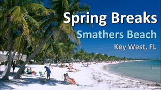 2017 Spring Break Smathers Beach Key West Florida United States Full HD Video