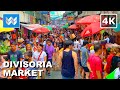 [4K] DIVISORIA - The Largest &amp; Busiest Street Market in Manila Philippines 🇵🇭 City Walking Tour Vlog