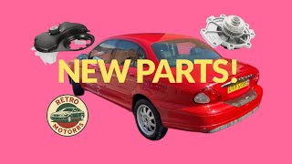 Jaguar x-type project new water pump & expansion tank! 