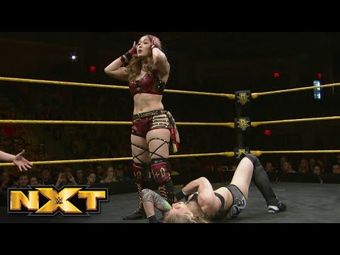 Io Shirai & Candice LeRae vs. Jessamyn Duke & Marina Shafir: WWE NXT, June 12, 2019