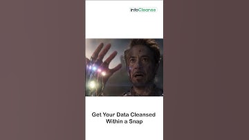 Get your data cleansed within a snap!
