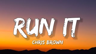 Chris Brown - Run It (sped up/Tiktok Remix)[Lyrics] \