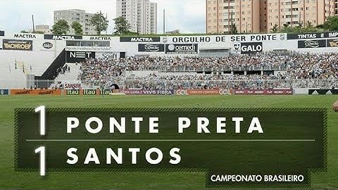 Ponte Preta 1 x 1 Santos - Melhores Momentos (HD COMPLETO) - Brasileirão 2017