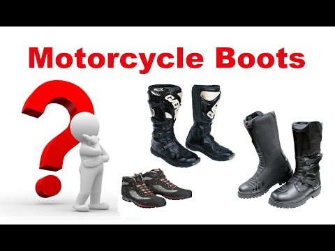 best motorcycle touring boots 2018