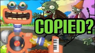 Did My Singing Monsters COPY Plants vs. Zombies?