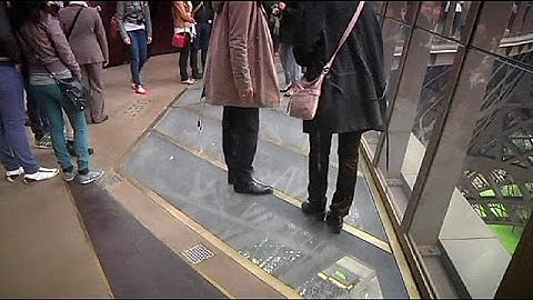 Eiffel Tower gets new perspective with glass floor view