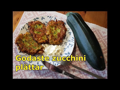 Video: Hur Man Lagar Stekt Zucchini I Smeten