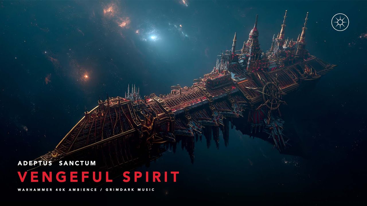 Vengeful Spirit (Horus’ Flagship) | Warhammer 40k Ambience | 1 Hour of Grimdark Music