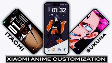 Xiaomi HyperOS & Miui Pro Anime Customization ✅ Widget Animation & Dynamic Island Theme For HyperOS🤯