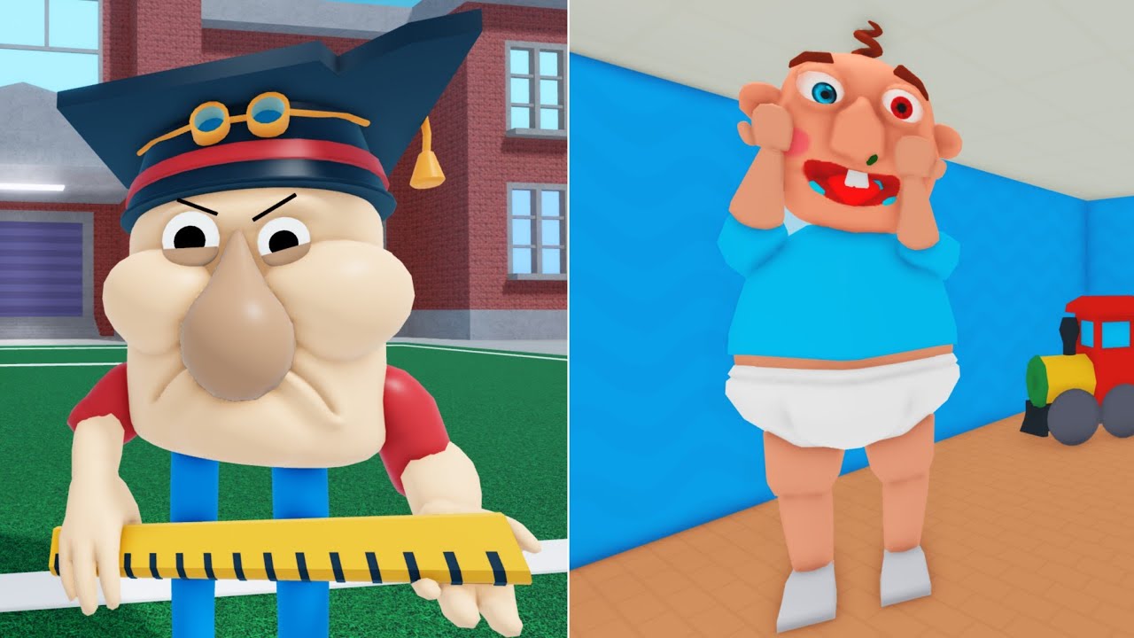 EPIC SCHOOL ESCAPE, TEAM BABY BERRY ESCAPE ROBLOX OBBY