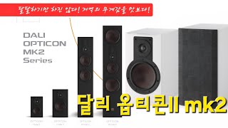 오디오 입문 추천, 달리 스피커의 최신 라인업! DALI 옵티콘2 mkll #언박싱 #리얼후기