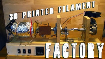 DIY Filament Extruder for 3D printer first test run !