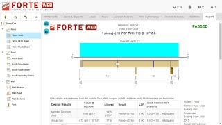 Tour ForteWEB: The Report Tab