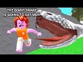 Roblox escape a giant snake obby…