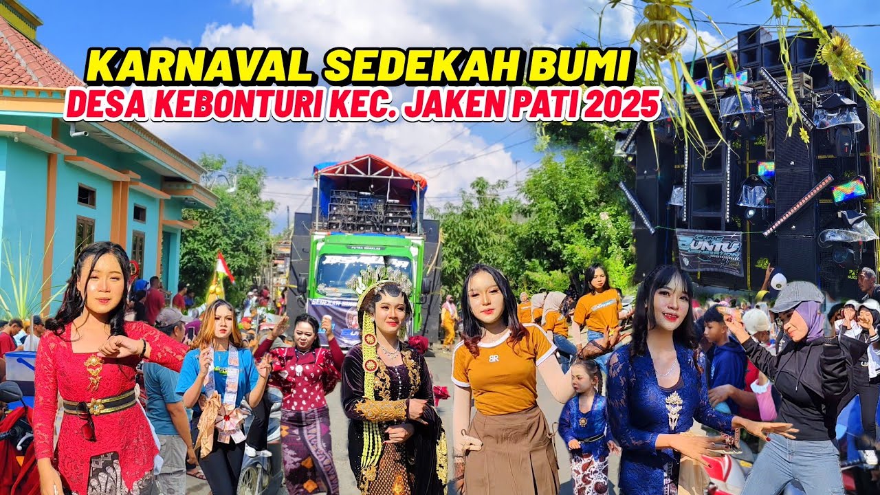 KARNAVAL DESA KEBONTURI KEC. JAKEN PATI!!SEDEKAH BUMI FULL SOUND HOREG  2025