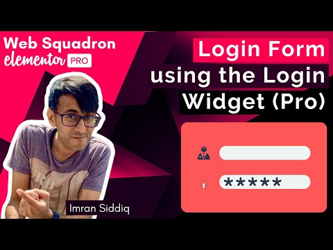Elementor - Login Widget for Login Forms