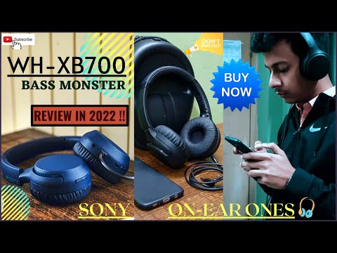 SONY WH-XB700 (Bluetooth + NFC) Wireless Headphones Review. | The Bass Monster Is Back!!