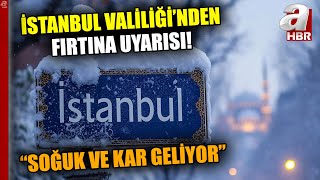 İstanbul İçin Kritik Uyarı Soğuk Ve Kar Geliyor A Haber