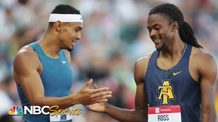Michael Norman smokes 400m in 43.56 for back-to-ba...