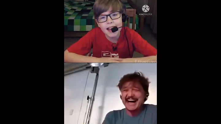 Pedro Pascal crying over Roblox Youtube