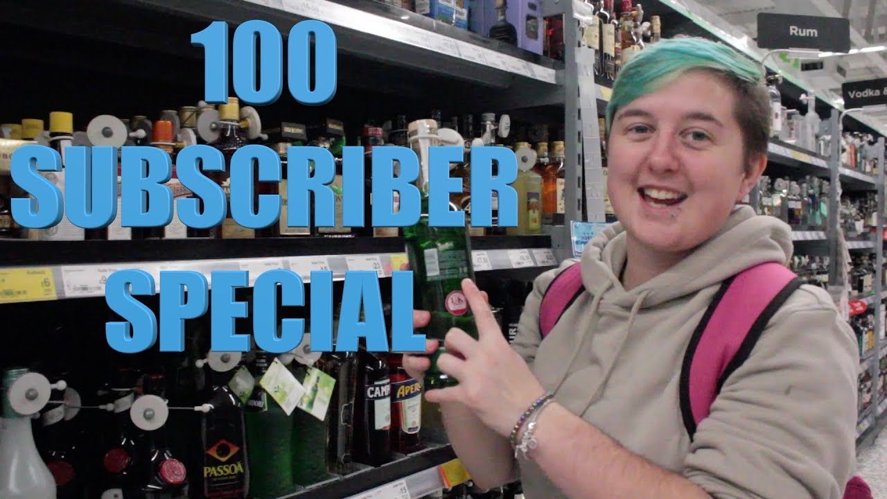 100 Subscriber Special! - Doing Some 'Shopping' - Student Drinks