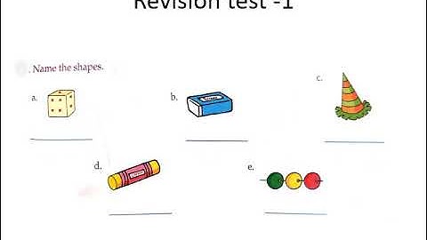 Class 2, Mathematics, Revision of Shapes and Lines by Priyanka Bisht