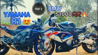 Breakfast Point Pohoch Ke YAMAHA R1 & BMW S1000RR Dekhne Ko Mila 😍🔥🫰🏻| PART- 2 | VLOG 71 @mrrishovrc