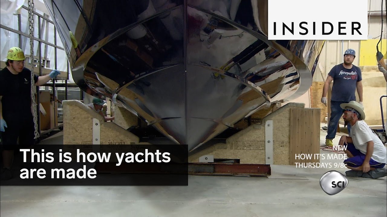This is how yachts are made