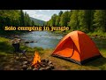 Solo camping in deep forest range ☺️! India solo camping! The camping TV,